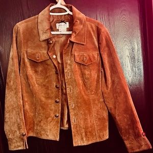Tan Suede Coat